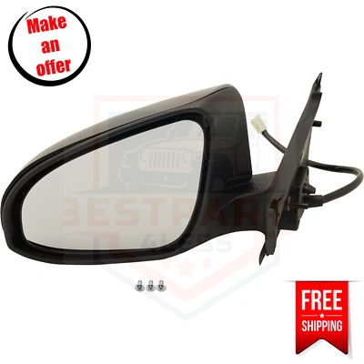 Kool Vue 879400DB00-PFM Mirror manual folding left side for 2014 Toyota Yaris - Изображение 1 из 4