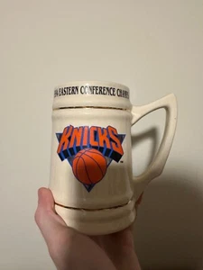NEW YORK KNICKS 1994 NBA Finals Ceramic Display Stein playoffs Patrick Ewing - Picture 1 of 3