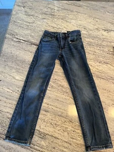 Levi's 511 Slim Fit Adjustable Waist Denim Jeans - Boy's 7 Reg (6-7 Yrs) - Picture 1 of 11