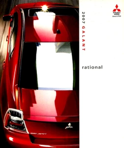 Mitsubishi Galant 2007 sedán y Ralliart — 4 modelos — folleto de ventas de distribuidor de 20 páginas - Imagen 1 de 1