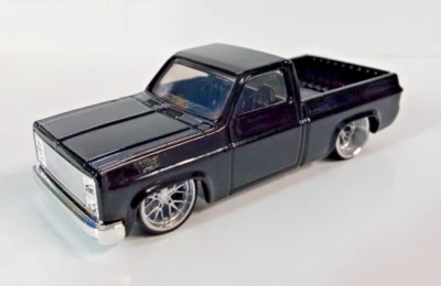 SOLO RUEDAS PERSONALIZADAS SIN CAMIÓN CABE 83 SILVERADO HOT WHEELS 1/64 NUEVO CROMO 3C Foto 1 de 4