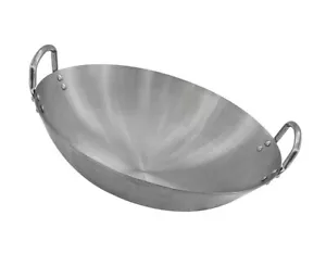 Stainless Steel Wok With Handle Cookware 15'' - Picture 1 of 5