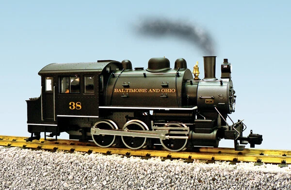 USA Trains G Scale R20058 DOCKSIDE 0-6-0T STEAM LOCOMOTIVE  Balt & Ohio (38)  - Image 1 of 1