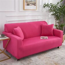 1/2/3/4-seater Solid Adjustable Sofa Slipcover Elastic Sofa Covers Couch Cover