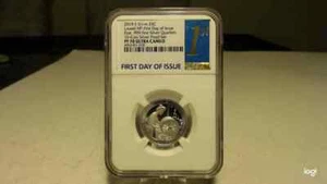 Silver Quarter Lowell 2019 HP PF70UC NGC FDOI - Imagen 1 de 2