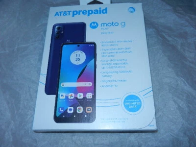 new AT&T moto g play XT2271-3 Prepaid Android Smartphone phone att mobile 2271 - Image 1 of 4