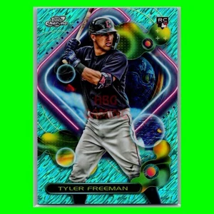 Tyler Freeman RC #121 Aqua Equinox 075/199 Rookie Card 2023 Topps Chrome Cosmic - Picture 1 of 2
