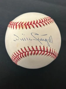 Willie Stargell HOF Signed Auto Baseball Pittsburgh Pirates PSA COA 923 - Picture 1 of 3