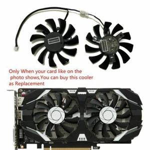 Cooler Fan For MSI GTX 1050 GTX1050 GTX1050Ti DUAL 75MM 2Pin HA8010H12F-Z - Bild 1 von 7
