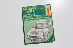 Haynes Nissan Datsun Stanza 1982 thru 1990 Sedan Hatchback Repair Manual 981 - Picture 1 of 3