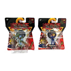 2 Yu-Gi-Oh! Figures With Holo-Tile Series #6 Mattel Garoozis & Yugi - SEALED - Picture 1 of 12