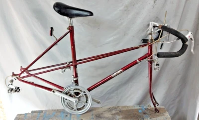 1974 Sanwa 210 Mixe Vintage Touring Road Bike 53cm Small Lugged Steel US Shipper - Image 1 of 4