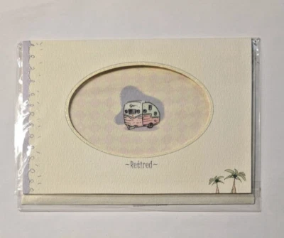 Pictura Retirement Card Original Packaging w/Envelope Good Luck Greeting Card - Image 1 of 3