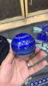 Outstanding 555g Natural Stone Polished Lapis Lazuli Ball Crystal Mineral - Picture 1 of 4