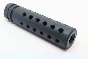 7mm PRC 5/8-24  3.5 Inch Muzzle Brake Compensator  W/ Crush Washer - Picture 1 of 5