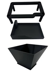 3-in-1 Set für Powermatic 3+ – XXL Trichter, Auffangschale & Ständer - Picture 1 of 5