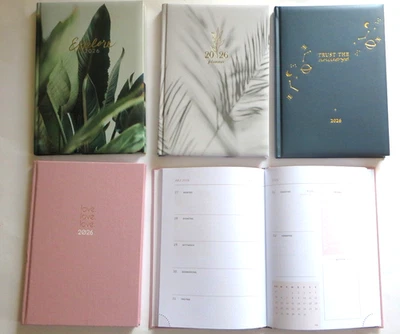 RIDO-IDÉ Kalender 2026 moderner Buchkalender A5 rido ide' 1 Woche /2 Seiten Young Line