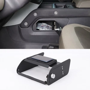 Console Lower Locking Compartment Safe Box Fits Land Rover Defender 2020-2024 - Picture 1 of 22