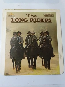 The Long Riders RCA Selectavision CED Vintage Video Disc - Imagen 1 de 11