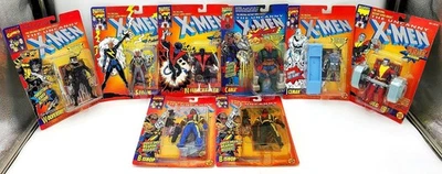 Lote ToyBiz Marvel X-Men - Wolverine Storm Nightcrawler Iceman Colossus * Error Foto 1 de 4
