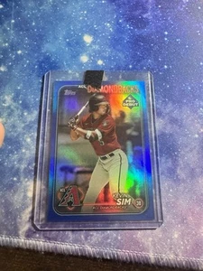 Kevin Sim 2024 Topps Pro Debut Blue Chrome Refractor /150 #PDC-184 Diamondbacks - Picture 1 of 3