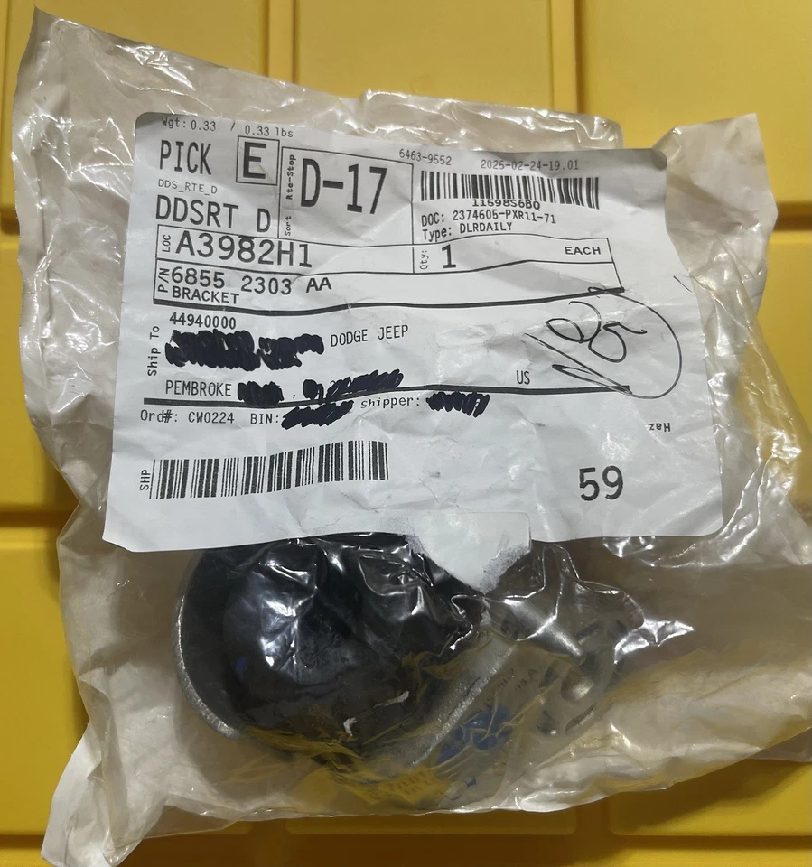 Soporte Jeep Wagoneer 2022-2023 nuevo OEM 68552303AA MOPAR Foto 1 de 2