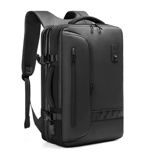 Men Vacuum Compression Backpack Expandable Large Travel Backpack Waterproof - Picture 1 of 25