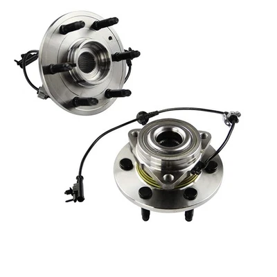 VILOBOS 2PC Front Wheel Hub Bearing Cadillac Chevrolet GMC 4WD AWD 515096 w/ ABS - Imagem 1 de 4