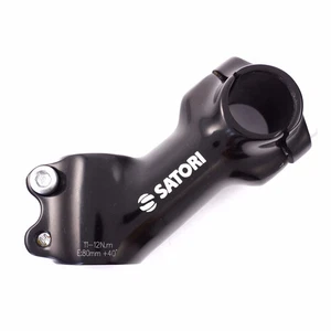 Vástago de bicicleta MTB de aleación SATORI Angle 40 25,4 x 80 mm - negro - Imagen 1 de 3