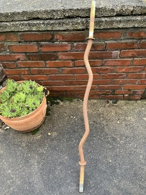 ¿York de colección? BARRA CROMADA? EZ CURL BAR con COLLARS Strongman CULTURISMO Fitness Foto 1 de 4