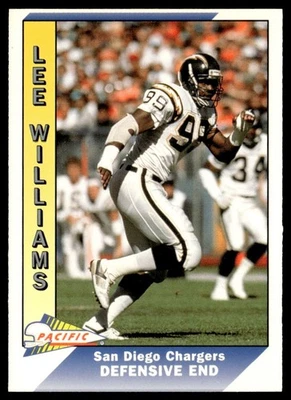 1991 Pacific Lee Williams San Diego Chargers #455 - Image 1 of 2