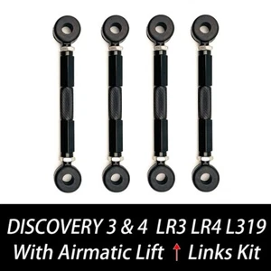 For LAND ROVER DISCOVERY 3/4 L319 LR3 LR4 ADJUSTABLE SUSPENSION LIFT RODS KIT - Picture 1 of 7