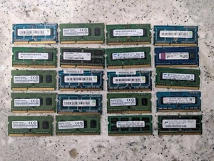 40GB (20x 2GB) Lot DDR3 Laptop Memory RAM PC3 Various Brands and Speeds - Picture 1 of 2