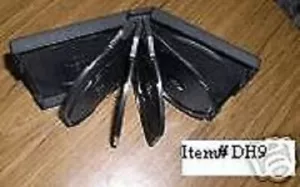 1 NUOVA CUSTODIA DVD MULTI-9 con MANICA, NERA, 1 1/4" SPINA DORSALE, MADE IN USA DH9 SPEDIZIONE GRATUITA - Foto 1 di 1