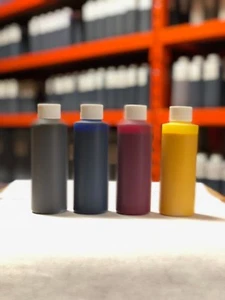 Dye Sublimation Ink 4 x 4oz for Epson and Ricoh Desktop Printers - Picture 1 of 3