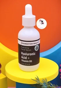 Hyaluronic Acid + Vitamin B5 Hydrating Facial Serum 2 oz./59 ml New Free Ship - Picture 1 of 6