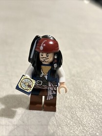 LEGO Jack Sparrow Minifigure Pirates of the Caribbean 71042 Silent Mary Nice