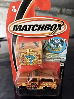 1:64 MATCHBOX CHEVROLET K5 BLAZER TREASURE INSIDE NUOVO - Immagine 1 di 4