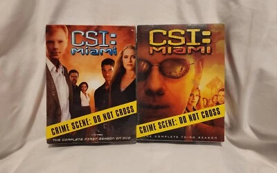 CSI Miami Seasons 1 And 3 DVD Sealed New - Image 1 of 4