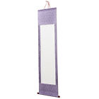 Chinese Calligraphy Scroll Paper Hanging Xuan Paper Purple