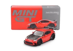 1:64 TRUESCALE Toyota Gr86 Lb-Nation Red 2024 Mini-Gt MGT00885-L Model - Picture 1 of 2