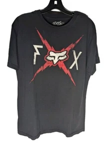 Fox Racing Shield Kurzarm T-Shirt Schwarz Herren Medium Motorrad Motocross - Bild 1 von 5
