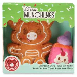 Disney Figment Gingerbread Cookie with Frosting Munchlings Plush Micro 4 3/4'' - Picture 1 of 1