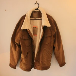 Jachs New York. Corduroy Khaki Fleece Jacket XXL, NEW with labels tags. FANCY! - Picture 1 of 10