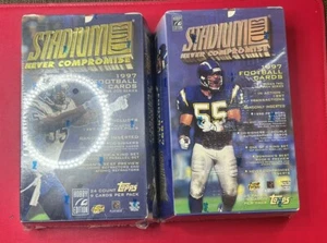 1997 Stadium Club Football Sealed Boxes Series 1 And 2 Both Hobby - Picture 1 of 4