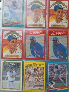 Nolan ryans, Ken Griffey, Mark Mcguire, Rookies And Dot Errors, Pokemons,LOTRs, - Picture 1 of 24