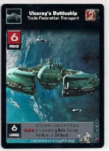 Lámina de reflejos Young Jedi CCG 60 ACORAZADO VIRREY M/GEMA COMO NUEVA - Imagen 1 de 1