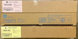 Konica Minolta TN-514AY TN-514AM, TN-514C  Toner Cartridge - Picture 1 of 2