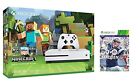 Xbox One S Console Bundle 500GB Console Minecraft Bundle Madden NFL 17 1Z