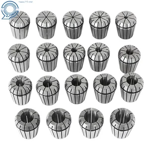 Metric 19pcs ER32 2-20mm Spring Collets Set Fit CNC Milling Engraving Machine US - Picture 1 of 11